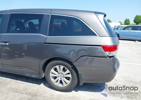 2015 Honda Odyssey Ex-L from USA, damaged, VIN 5FNRL5H66FB017187